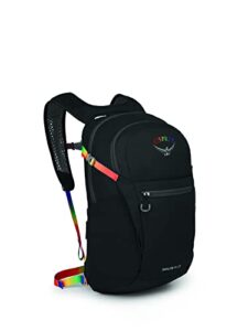 osprey pride daylite plus everyday backpack, black, one size
