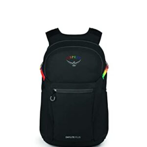Osprey Pride Daylite Plus Everyday Backpack, Black, One Size