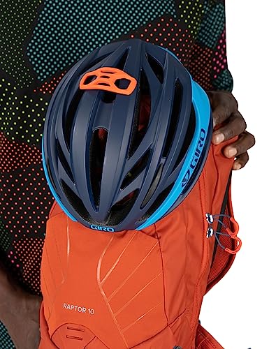 Osprey Raptor 10L Men's Biking Backpack with Hydraulics Reservoir, Firestarter Orange, One Size