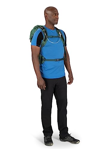 Osprey Skarab 30L Men's Hiking Backpack with Hydraulics Reservoir, Tundra Green, One Size