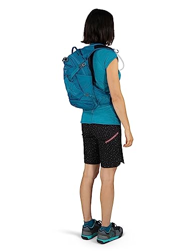 Osprey Raven 14L Women's Biking Backpack with Hydraulics Reservoir, Space Travel Grey, One Size