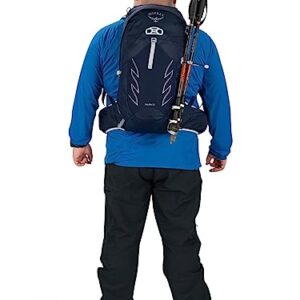 Osprey Talon 22L Men's Hiking Backpack with Hipbelt, Ceramic Blue, L/XL, Extended Fit