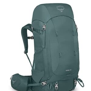 Osprey Viva 65L Women's Backpacking Backpack, Succulent Green, One Size, Extended Fit