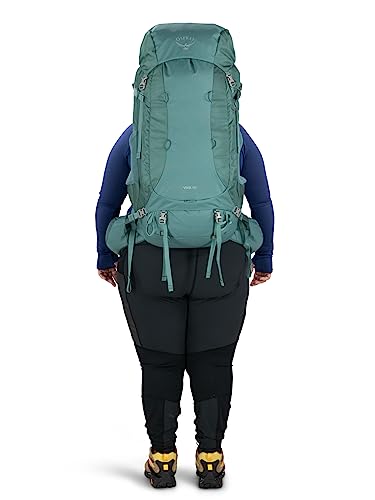 Osprey Viva 65L Women's Backpacking Backpack, Succulent Green, One Size, Extended Fit