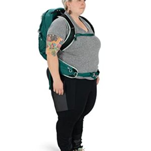 Osprey Tempest 20L Women's Hiking Backpack with Hipbelt, Jasper Green, WM/L, Extended Fit