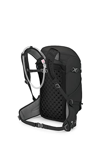 Osprey Skimmer 28L Women's Hiking Backpack with Hydraulics Reservoir, Black, One Size