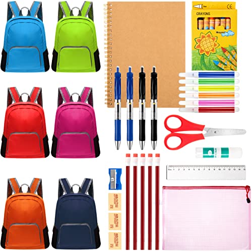 18 Sets Supplies Bulk Include 576 Pcs Supply Kits and 18 Pcs Backpacks Bulk,Supplies for Supply Set, Back to Supplies, Case of 18 Bundle Packs