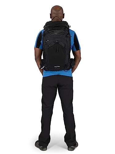 Osprey Manta 34L Men's Hiking Backpack with Hydraulics Reservoir, Oak Leaf Orange, One Size