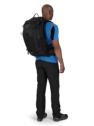 Osprey Manta 34L Men's Hiking Backpack with Hydraulics Reservoir, Oak Leaf Orange, One Size