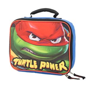 AI ACCESSORY INNOVATIONS Teenage Mutant Ninja Turtles 4 Piece Backpack Set, Kids 16" School Bag with Front Zip Pocket, TMNT Travel Bag