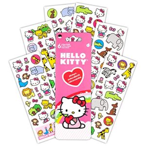 Hello Kitty Backpack for Girls - Bundle with 16" Hello Kitty School Backpack, Hello Kitty Stickers, Water Pouch, More | Hello Kitty Backpack for School