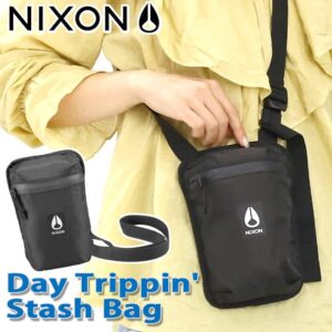 NIXON Day Trippin' .9L Stash Bag - Black