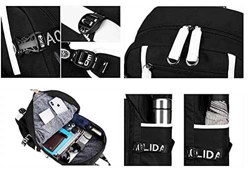 ISaikoy Anime BLUE LOCK Backpack Shoulder Bag Bookbag Student School Bag Daypack Satchel C6