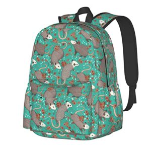 biunnru possums travel backpacks 15 in cartoon backpacks for laptop backpack