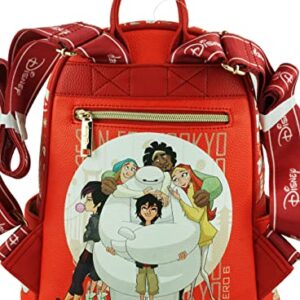 Wondapop Disney Big Hero 6 Baymax 11" Vegan Leather Fashion Mini Backpack