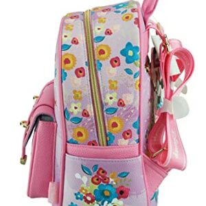 Wondapop Disney Daisy Duck 11" Vegan Leather Fashion Mini Backpack