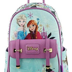 Wondapop Disney Frozen Elsa and Anna 11" Vegan Leather Fashion Mini Backpack