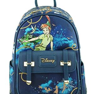 Wondapop Disney Peter Pan 11" Vegan Leather Fashion Mini Backpack