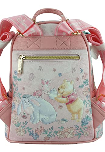Wondapop Disney Winnie the Pooh Piglet 11" Vegan Leather Fashion Mini Backpack