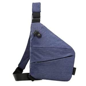 personal flex bag, anti-thief slim sling bag, travel sling bag, crossbody shoulder bag for men and women