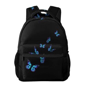 Butterfly Backpack Animal Laptop Backpack Women Tablet Travel Picnic Women Bag Laptop Bag Cute Travel Bag