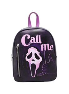 hot topic scream ghost face call me mini backpack