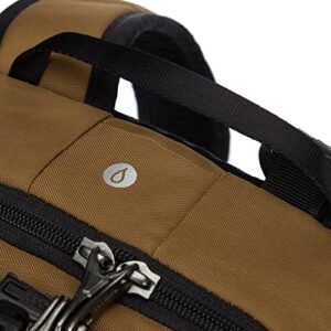 Pacsafe Vibe 20L Security & Anti-Theft Daypack - Slash Proof & Lockable, Tan