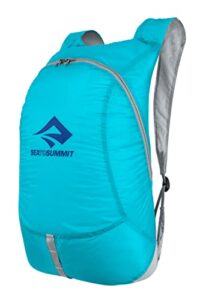 sea to summit ultra-sil ultralight day pack, 20-liter, atoll blue