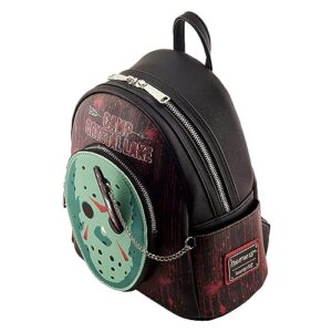 Loungefly Horror: Friday The 13th Jason Cosplay Glow in The Dark Mini-Backpack, Amazon Exclusive