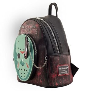 Loungefly Horror: Friday The 13th Jason Cosplay Glow in The Dark Mini-Backpack, Amazon Exclusive