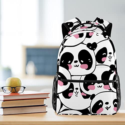 VBFOFBV Travel Backpack, Laptop Backpack for Women Men, Fashion Backpack, Animal Cartoon Panda