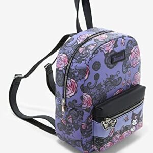 Hot Topic Kuromi Roses Lace Mini Backpack