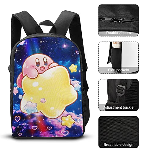 Anime Backpack Casual Daypack Large Capacity Waterproof Backpacks Laptop Backpack Travel Backpack Durable