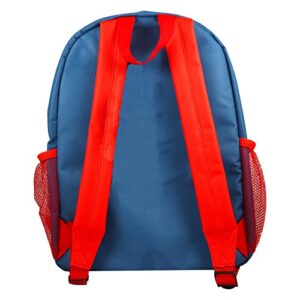 Marvel Spiderman 16" Backpack for Boys Set - Bundle, Stickers, Water Bottle, More for Boys 4-6