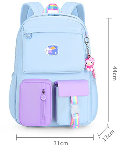 Unicorn Kids Backpack Girls Backpacks Elementary Bookbags School Bags Daypacks Send Pendant