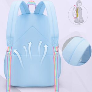 Unicorn Kids Backpack Girls Backpacks Elementary Bookbags School Bags Daypacks Send Pendant