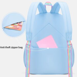 Unicorn Kids Backpack Girls Backpacks Elementary Bookbags School Bags Daypacks Send Pendant