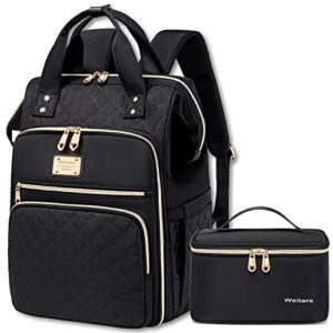 weitars lunch backpack for women,15.6 inch laptop backpack for women travel work