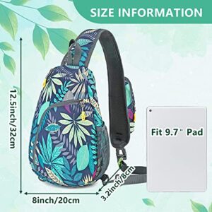 Rcrirth Sling Bags for Women Crossbody - Crossbody Sling Bags for Women | Crossbody Backpack for Women - Sling Backpack Women for Hiking