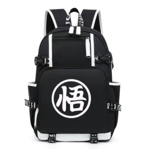 mxcostume anime dragon luminous large capacity laptop backpack cosplay bookbag (pattern-1)