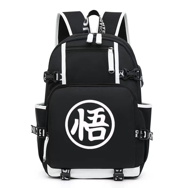 Mxcostume Anime Dragon Luminous Large Capacity Laptop Backpack Cosplay Bookbag (Pattern-1)