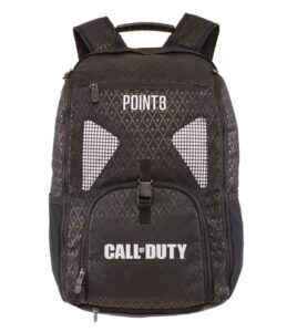 point 3 call of duty® road trip tech backpack - waterproof laptop sleeve - every compartment you need for ball, gear, shoes, books & laptops - black