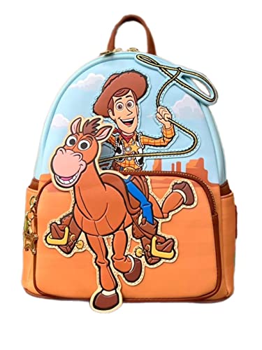 Loungefly Disney Pixar Toy Story Woody and Bulleye Mini backpack Toyz N Fun Exclusive