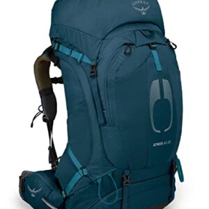 Osprey Atmos AG 65 Men's Backpacking Backpack, Venturi Blue, Large/X-Large & Osprey Hydraulics Bite Valve Cover, One Size