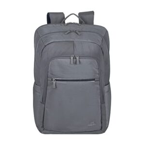 RIVACASE Unisex Grey Eco Backpack Laptop Backpack, Gray, 17,3"