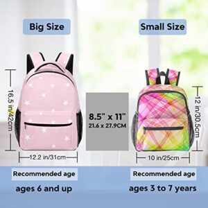 Deven Dinosaur Personalized Mini Kids Toddler Backpack,Waterproof Back Packs Bag for Girls Boys School & Travel