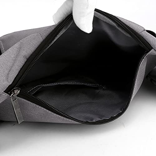 Juoxeepy Personal Flex Bag for Women Men Slim Sling Bag Anti Theft Sling Crossbody Bag Casual Chest Daypack Personal Pocket Bag