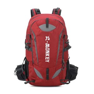 ruru monkey 30l hiking backpack, waterproof lightweight daypack for cycling skiing camping