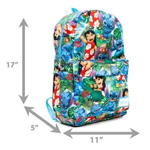 Wondapop Disney Lilo and Stitch 17" Full Size Nylon Backpack