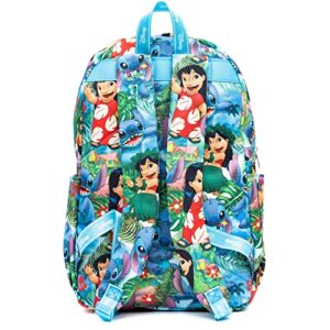 Wondapop Disney Lilo and Stitch 17" Full Size Nylon Backpack